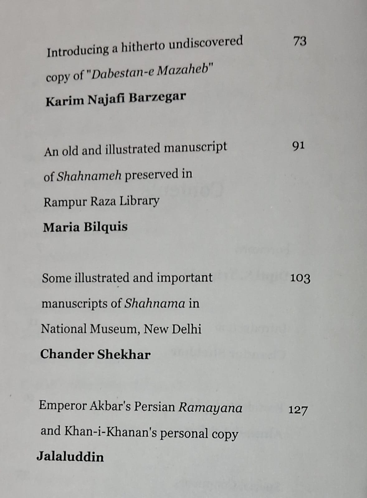 Indian Textual Heritage — Contents 2 (English)